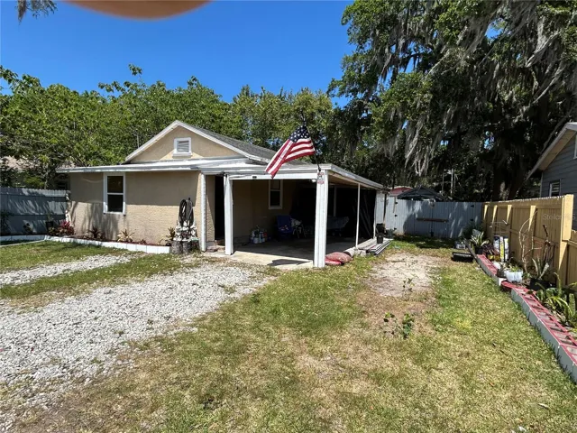 Front of home.