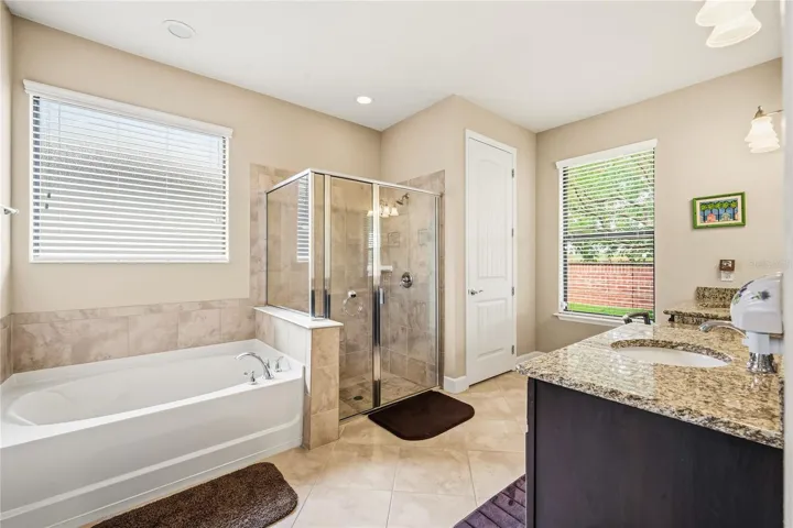 Primary bathroom.