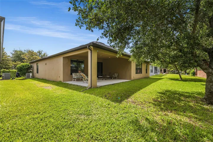 Large porch.  Rain gutters around the entire home.