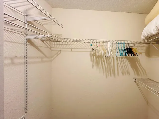Walk-in bdrm closet