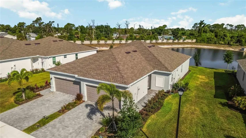 Beautiful 3 bedroom 2 bath villa with EXTENDED LANAI and water views!