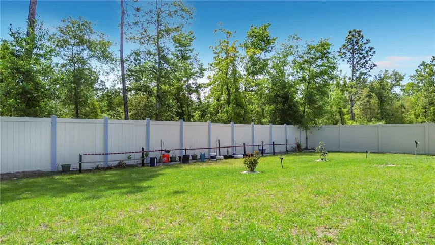 Back fence