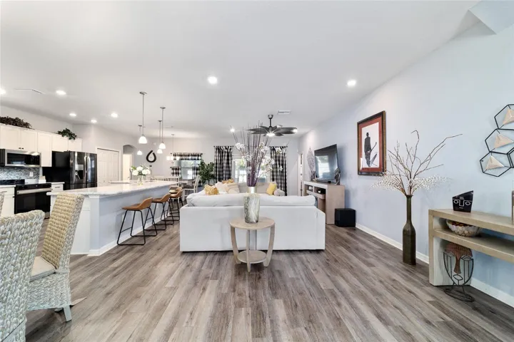 Open plan
