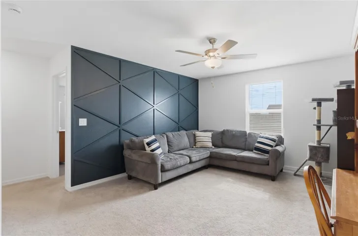 Upper level loft