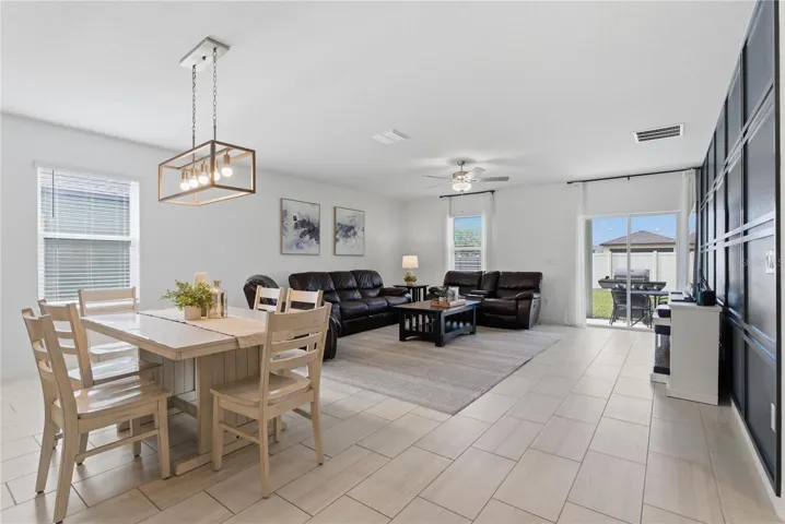Open concept living