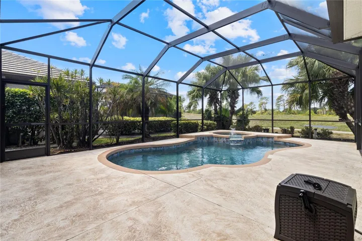 Spacious pool surround for loungers and catching up on your Vitamin D intake