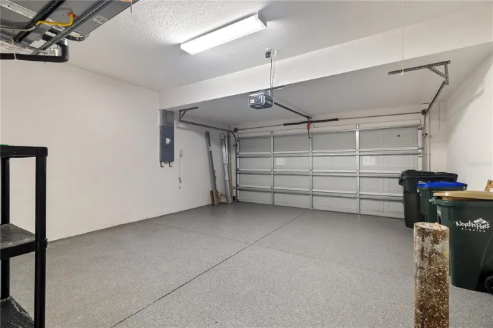 Now this is a clean garage with a sealed floor