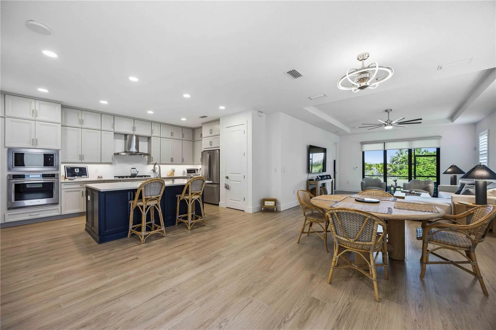 Kitchen and dining.