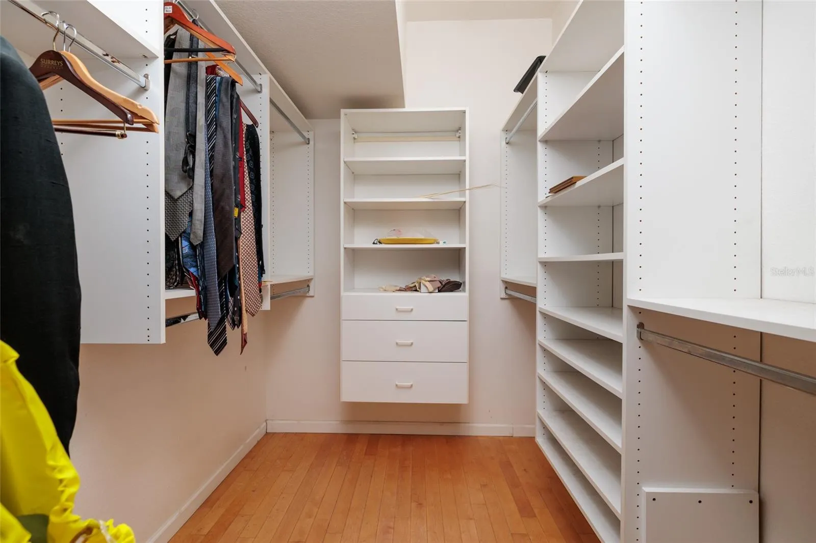 master walk-in closet