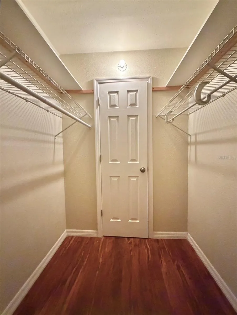 Primary walk-in closet