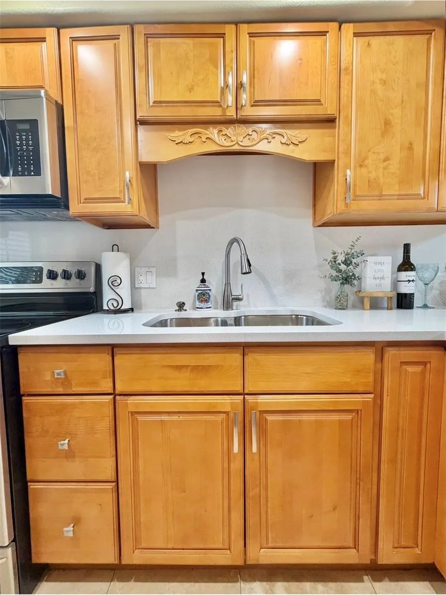 Brand new quartz countertops and sink and faucet Sept 2026!