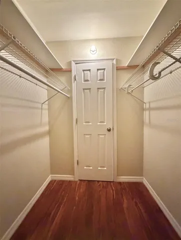 Primary walk-in closet