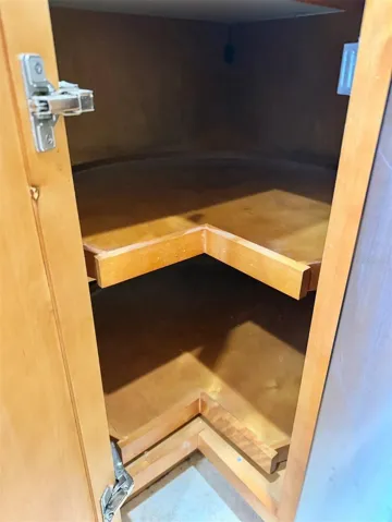 A Lazy Susan adds so much more accessible storage.