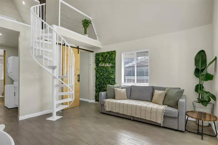 Looking in from front door - Living room/Dining Room