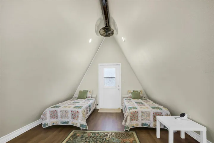 Upstairs Bedroom/Guest Area that leads to outdoor patio