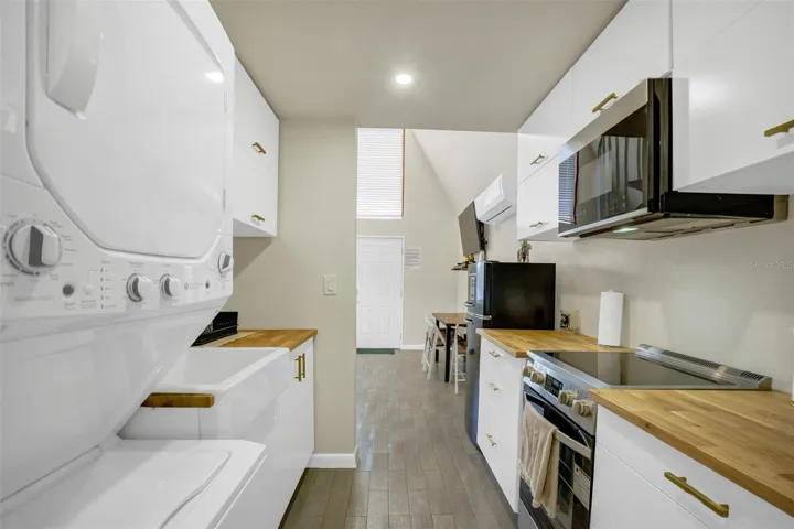 Looking in from bedroom area - Kitchen