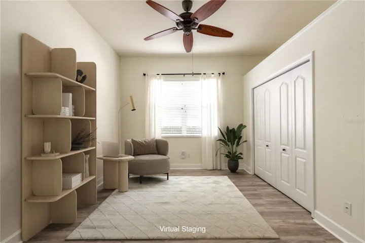 Staged bedroom 3 - Good size bedroom