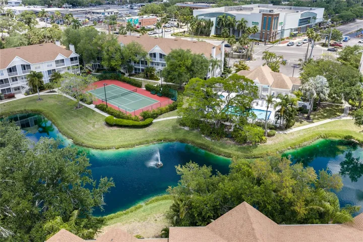 Clubhouse/Pool Ariel View