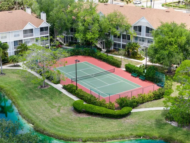 Tennis/Pickleball Ariel View