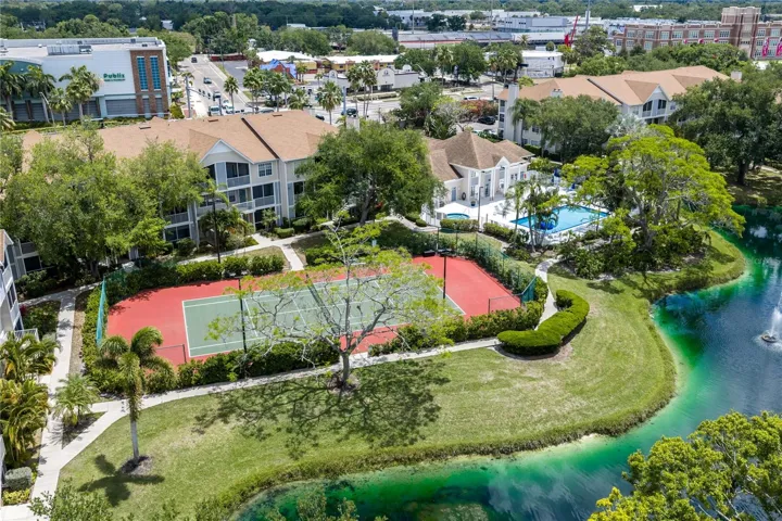 Clubhouse/Pool Ariel View