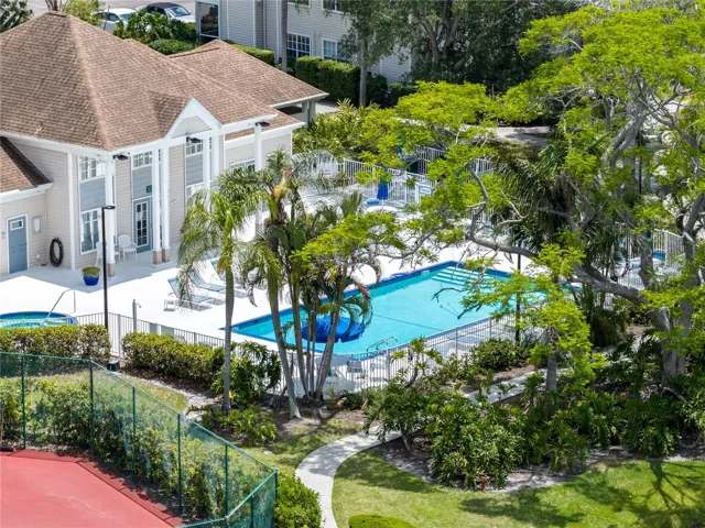 Clubhouse/Pool Ariel View