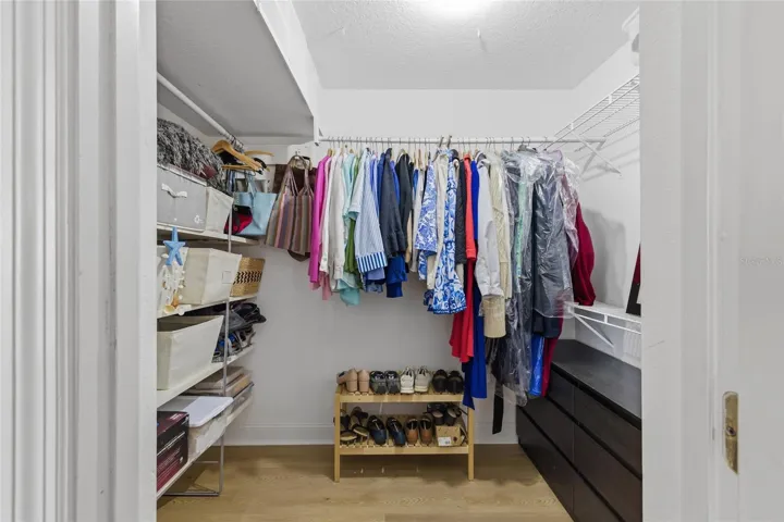 Master Closet with Barn Door