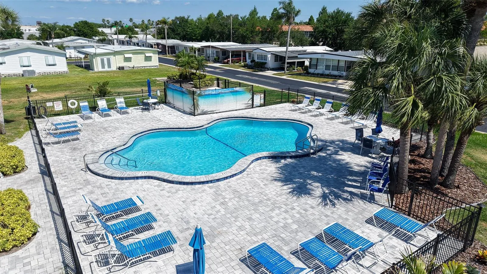 Huge pool area