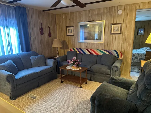 Living Room from front door, master to right
