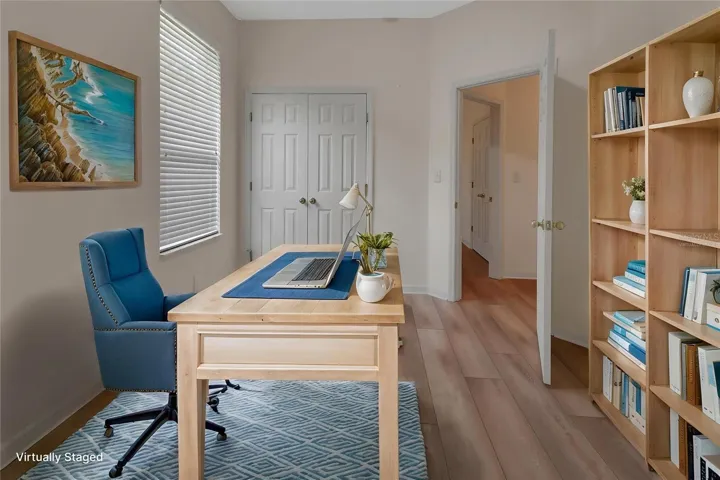virtually staged bonus room