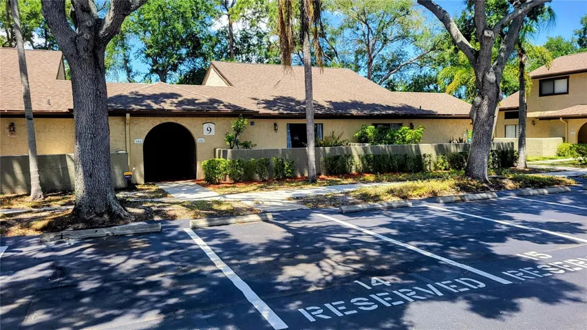 Shaded parking