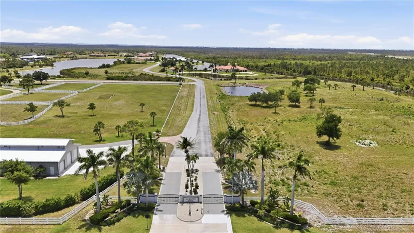 Entrance to the community