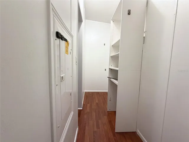 Primary closet