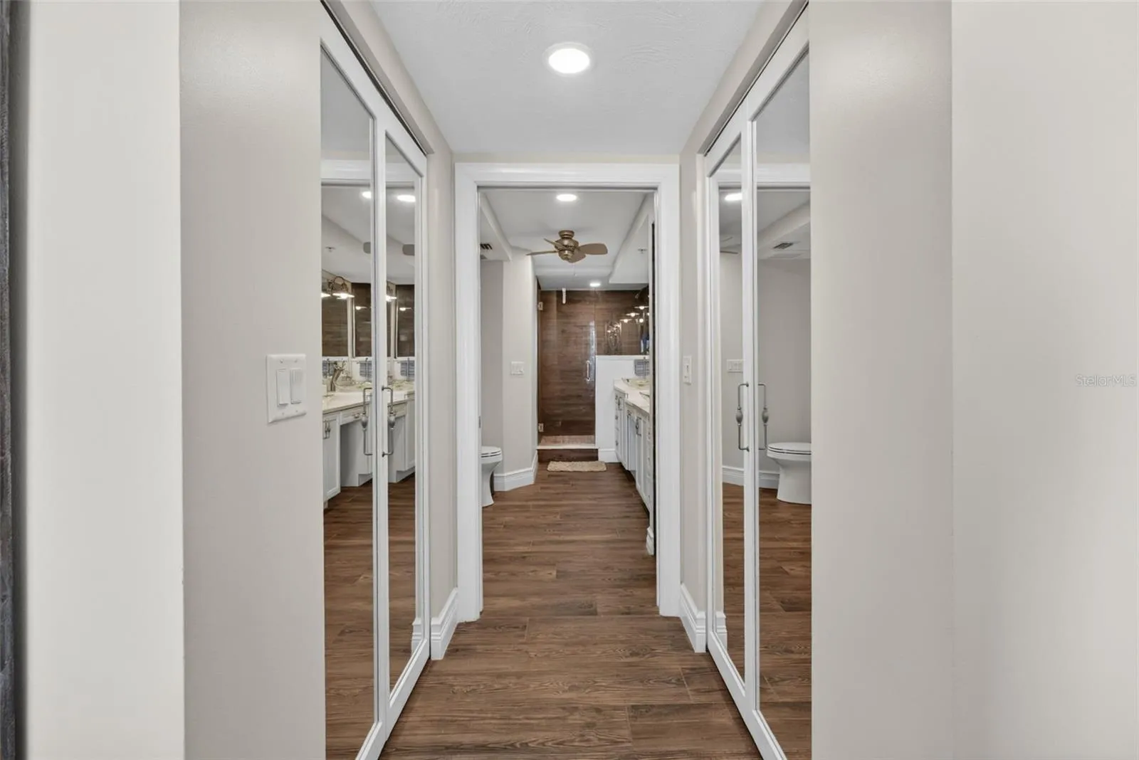 Primary Closets/Bathroom