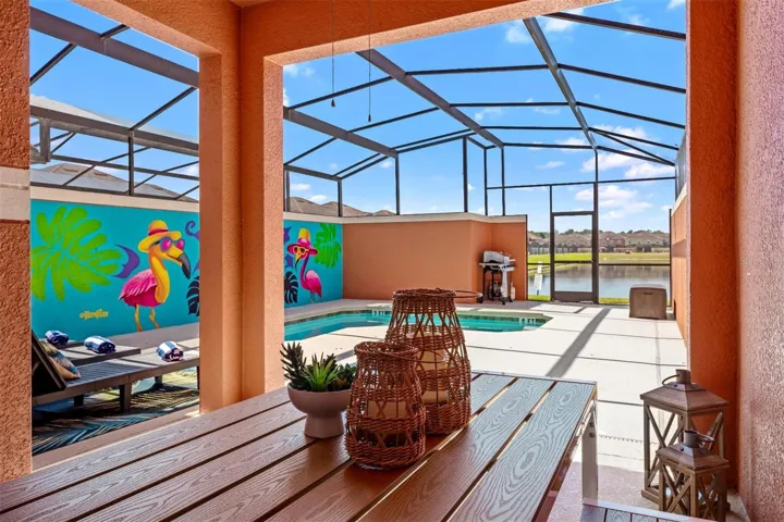 Covered Lanai.