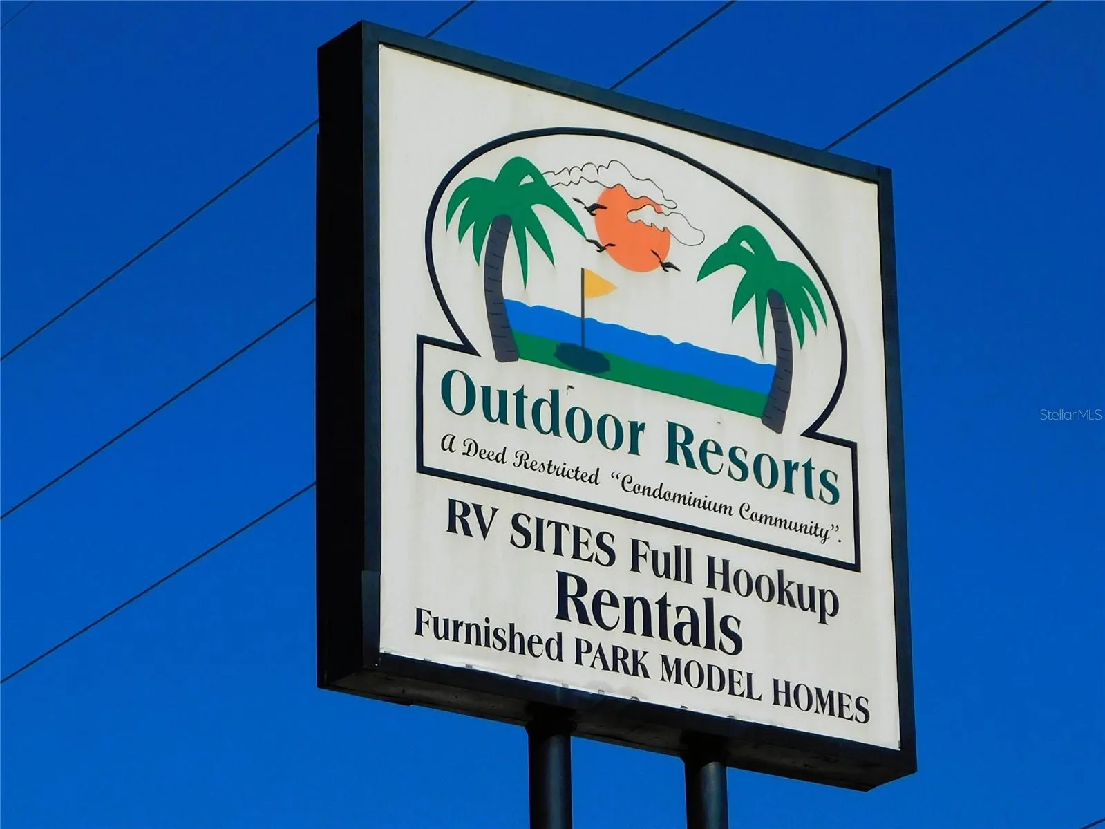 Welcome to Outdoor Resorts 55+ own your land GATED community.