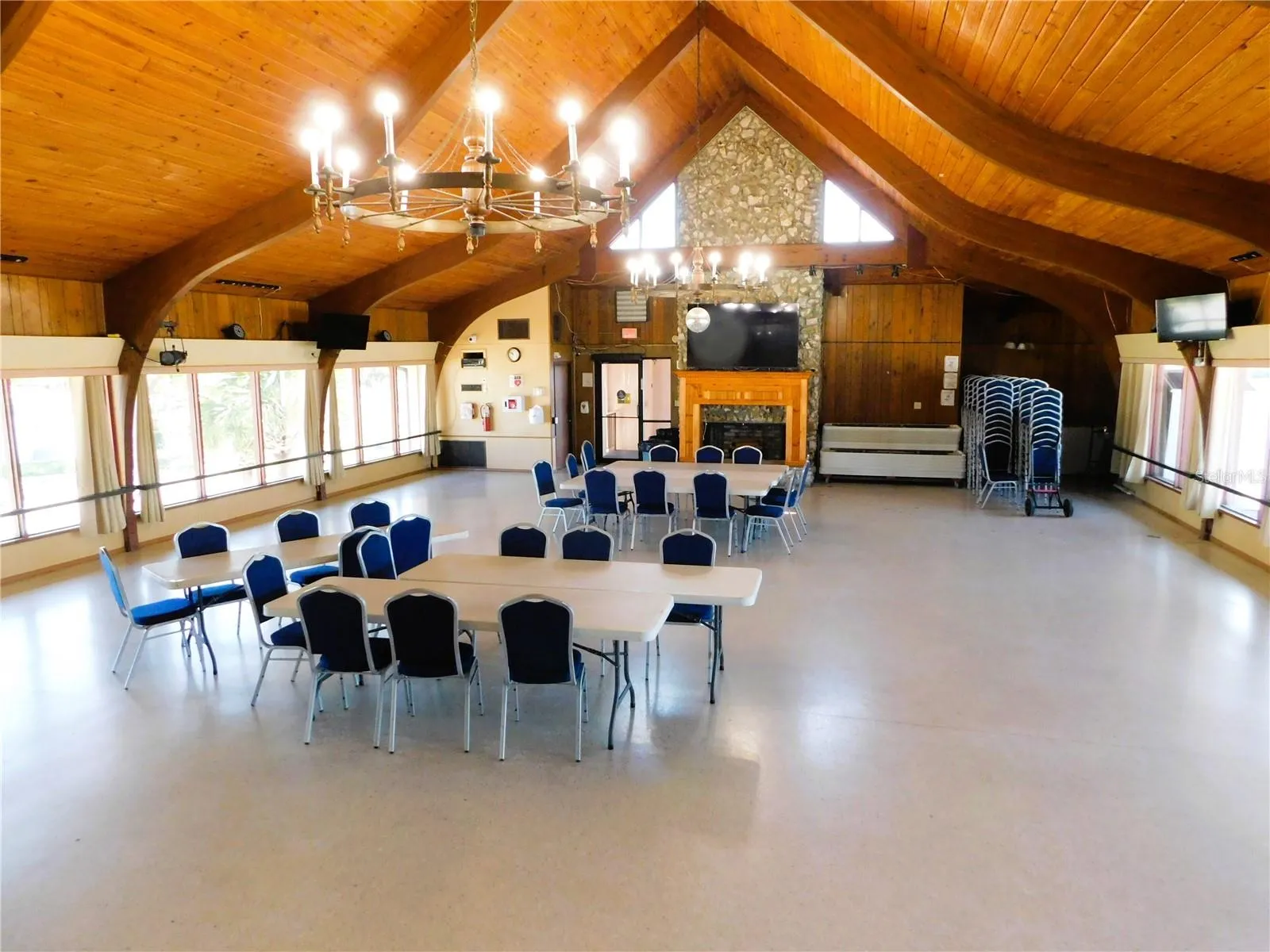 Second floor of community club house.