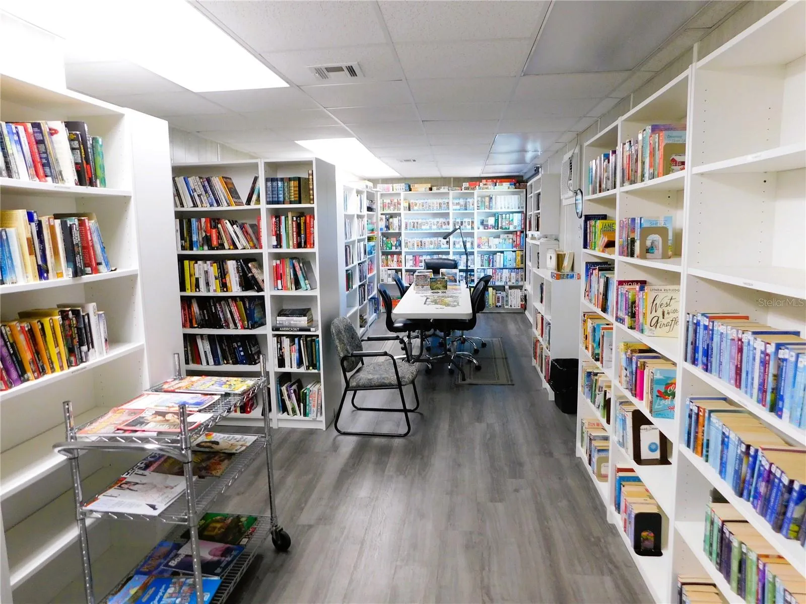 Main club house library