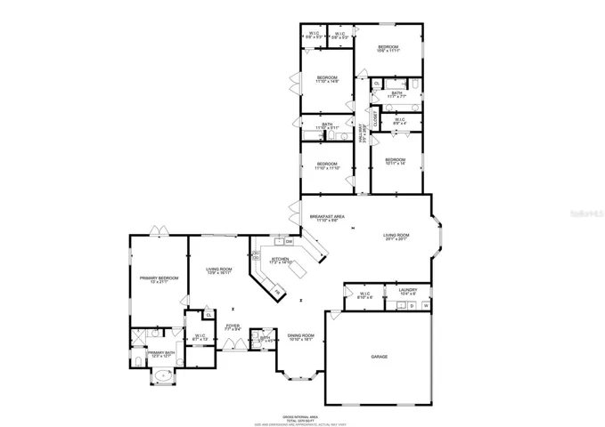 464 E Liberty Street - floor plan