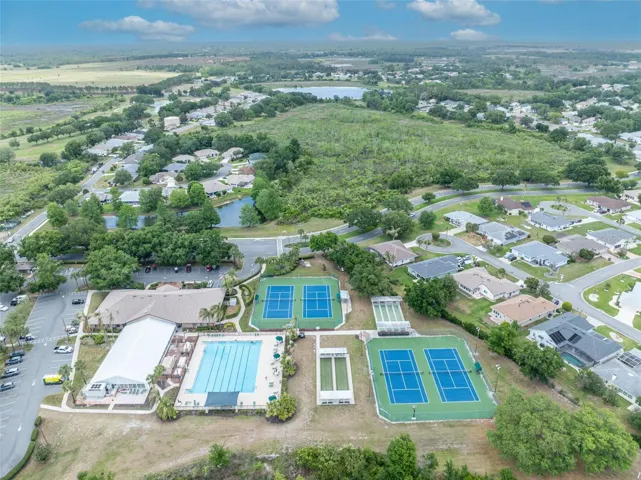 View of recreational facilities and clubhouse