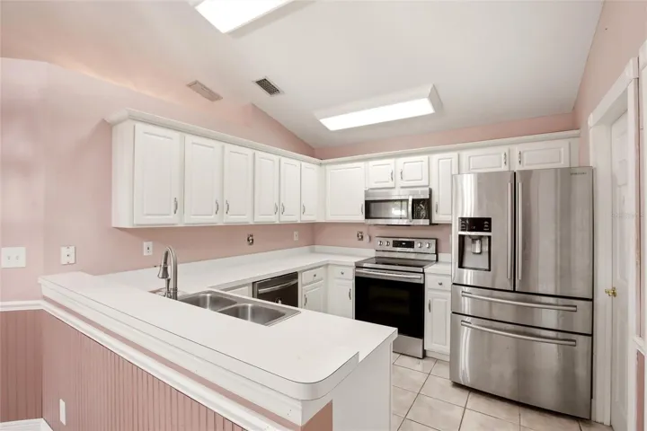 SS appliances.