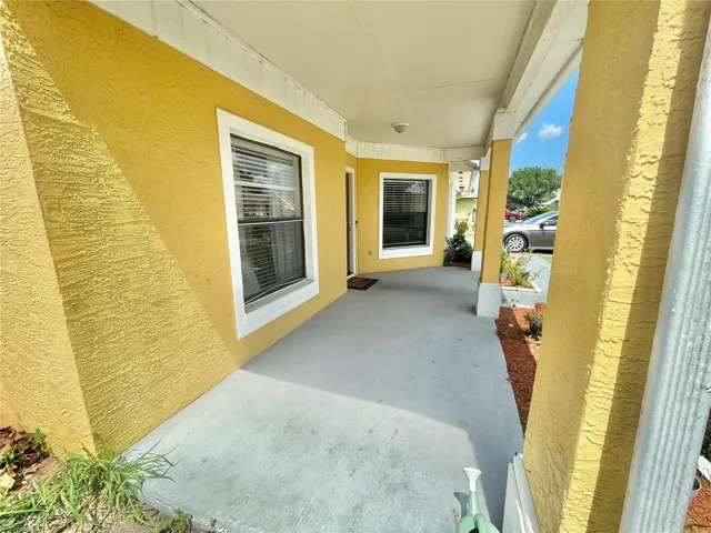 Extra Large Shady Covered Front Porch