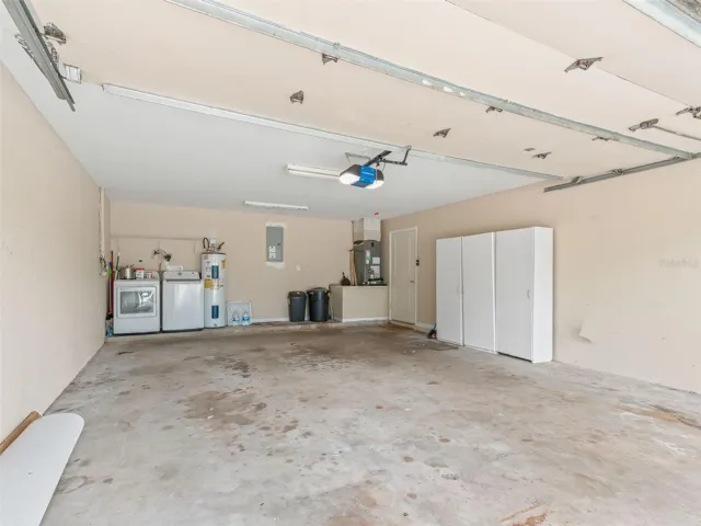 Two car garage
