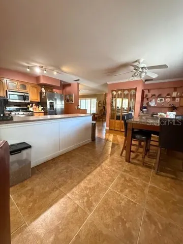 View into Kitchen from Family Room