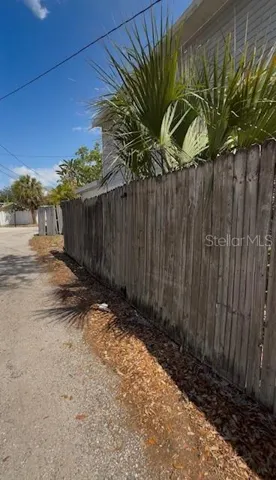 Service/Alley, west side of property