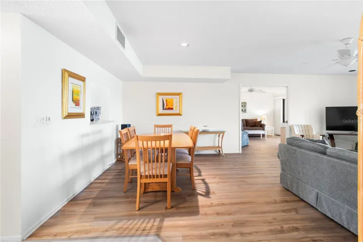 Dining and living room.
