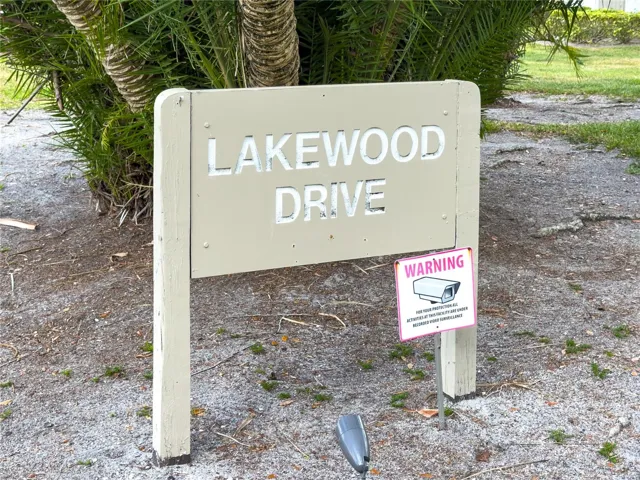 lEntrance sign to subdivision.
