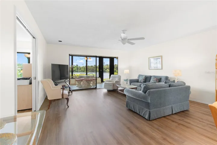 Check out the view from the Living room.