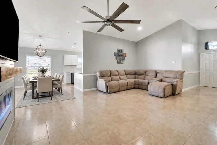 Living Room & Dining Room Virtually Staged
