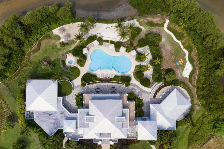 Aerial of Beach Club