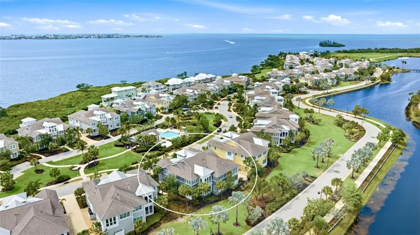 Aerial of building